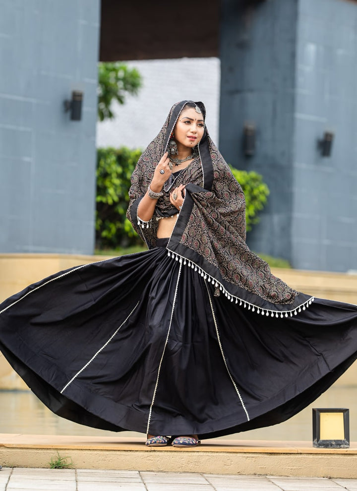 Lassya Fashion Midnight Black Navratri Special Chaniya Choli